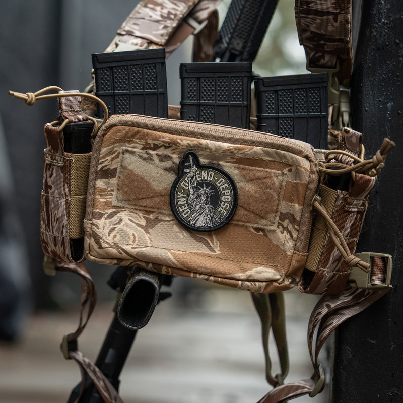 Load image into Gallery viewer, Deny. Defend. Depose. Velcro Patch

