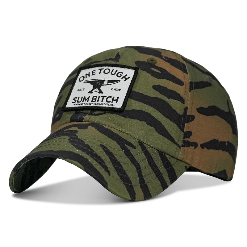 Load image into Gallery viewer, One Tough Sum B Patch Ripstop Low Profile Hat
