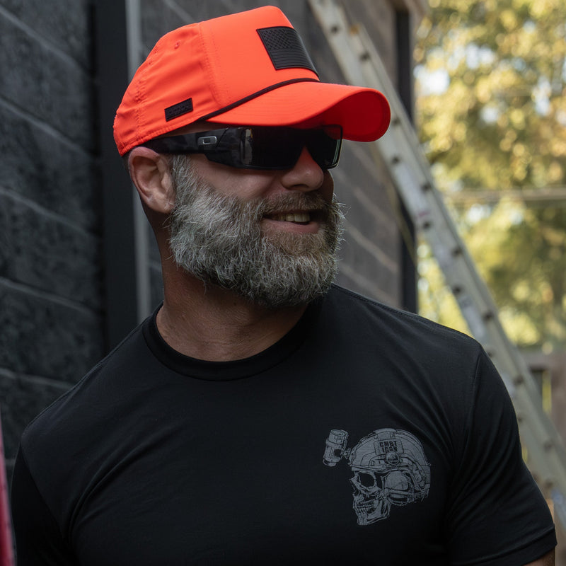 Load image into Gallery viewer, American Flag Patch Weekender Performance Snapback Hat
