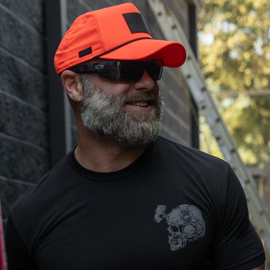 American Flag Patch Weekender Performance Snapback Hat