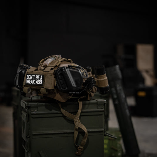 Don't Be A Weak Ass PVC Patch