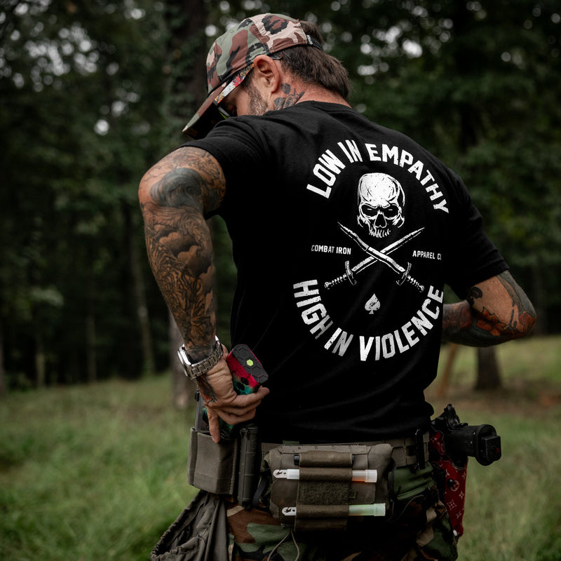 Load image into Gallery viewer, Low In Empathy High In Violence Men's T-Shirt
