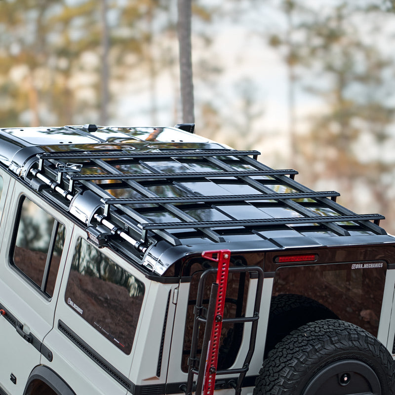 Load image into Gallery viewer, INEOS Grenadier Crossbars: DualTrack™ Low-Profile Roof Crossbar System
