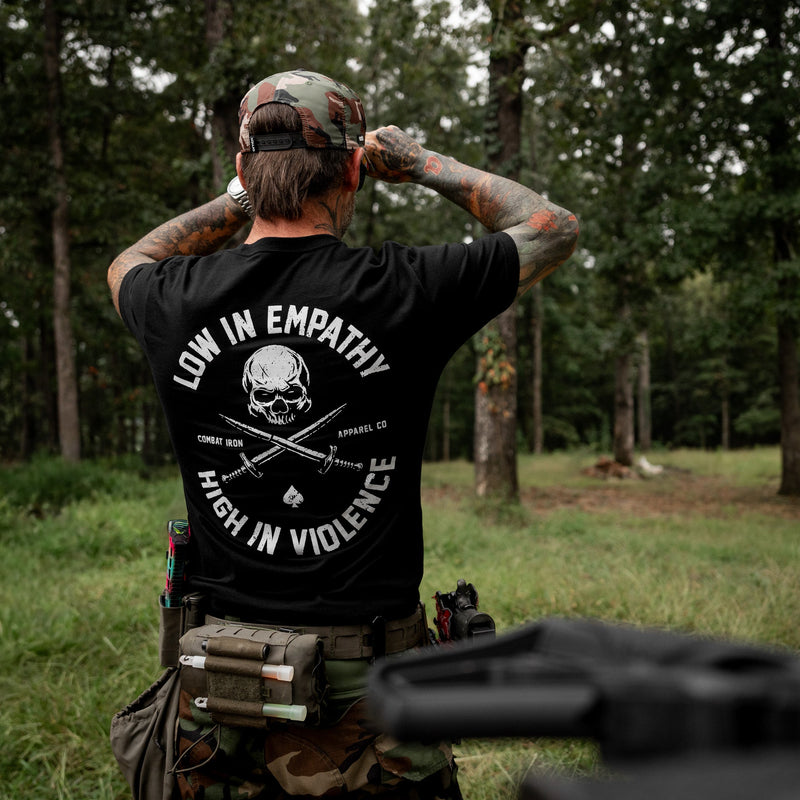 Load image into Gallery viewer, Low In Empathy High In Violence Men's T-Shirt
