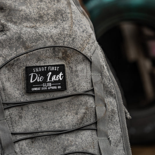 Shoot First. Die Last Club Velcro Patch