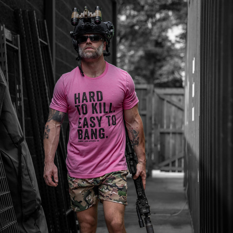 Load image into Gallery viewer, Hard to Kill. Easy to Bang. Men's T-Shirt
