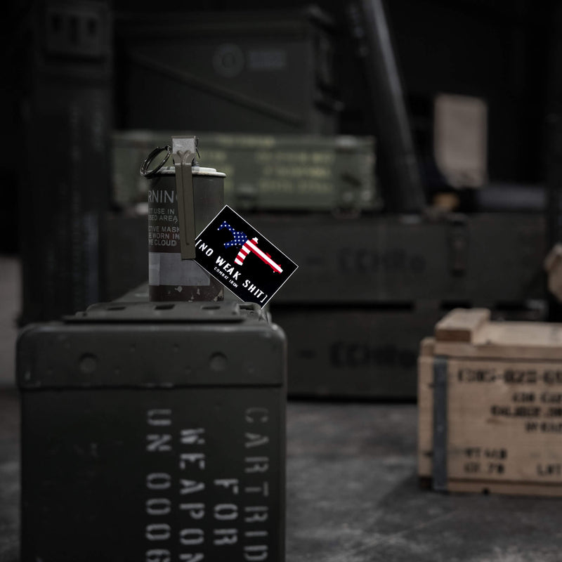 Load image into Gallery viewer, No Weak Shit USA Decal
