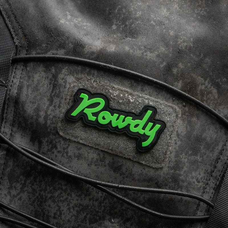 Load image into Gallery viewer, Rowdy Script PVC Velcro Patch
