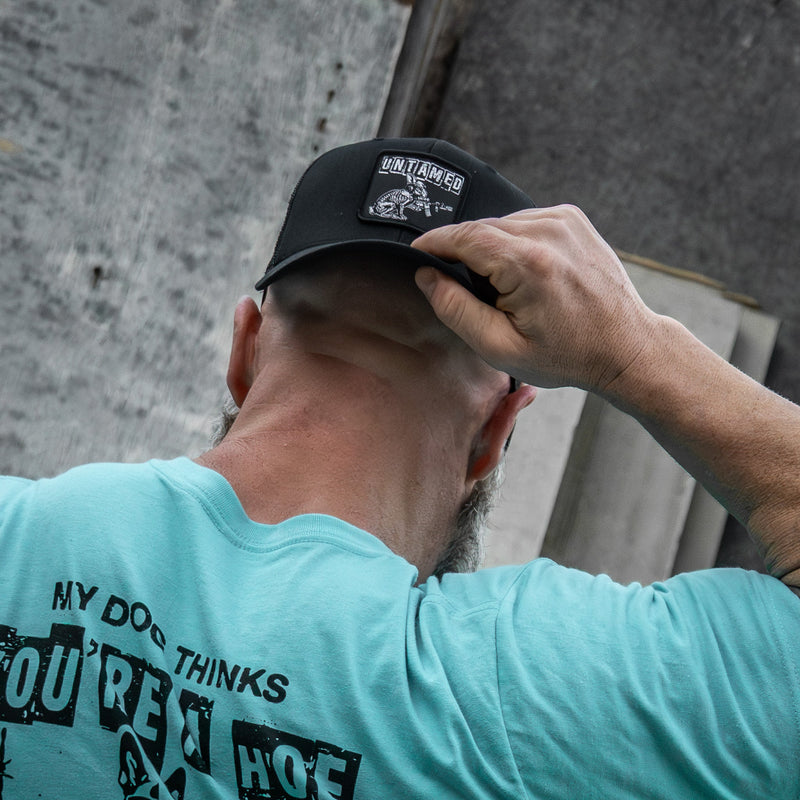 Load image into Gallery viewer, Untamed Rabbit Patch Snapback Hat
