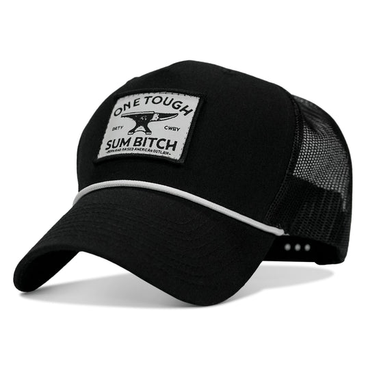 One Tough Sum B*tch Patch Rope Snapback Hat