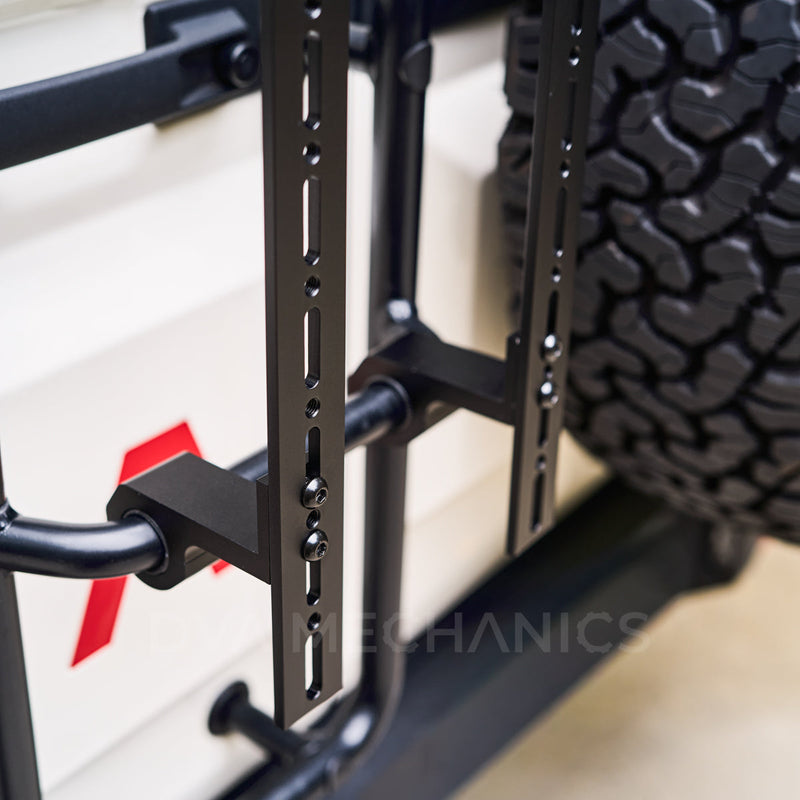 Load image into Gallery viewer, INEOS Grenadier: Ladder-Mounted Accessory Carrier – Modular Gear Mount, Gen 2
