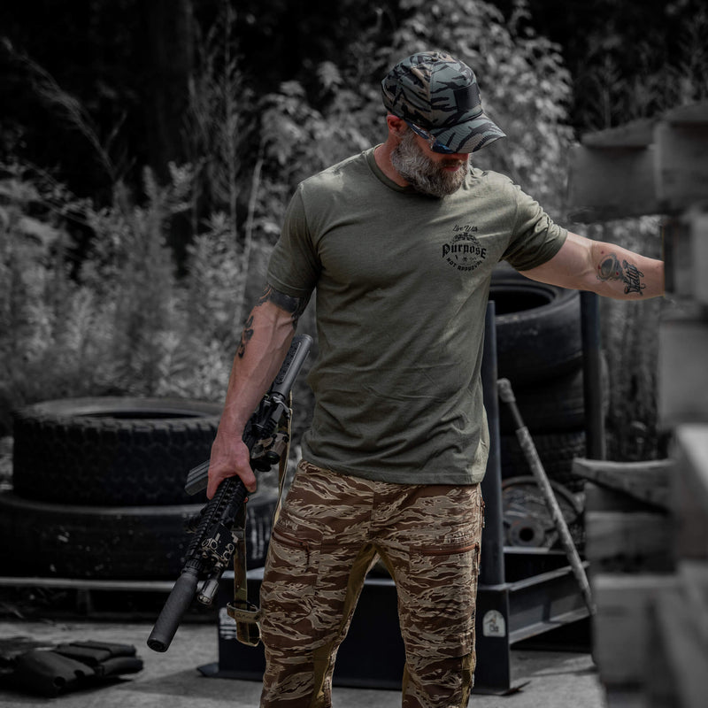 Load image into Gallery viewer, Live With Purpose. Not Approval Men&#39;s T-Shirt
