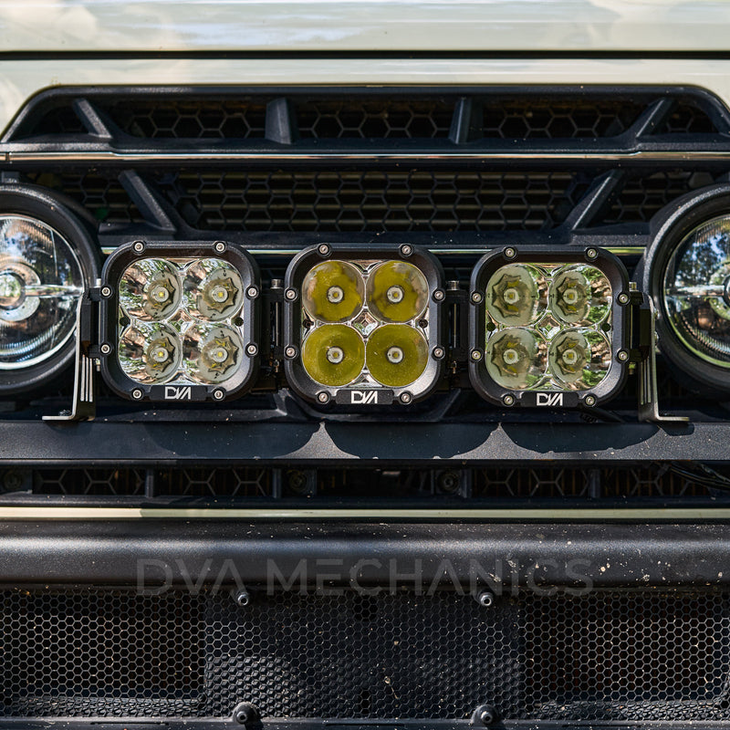 Load image into Gallery viewer, INEOS Grenadier Front Bumper Light Kit (Mount + 3-Light LED Bar)
