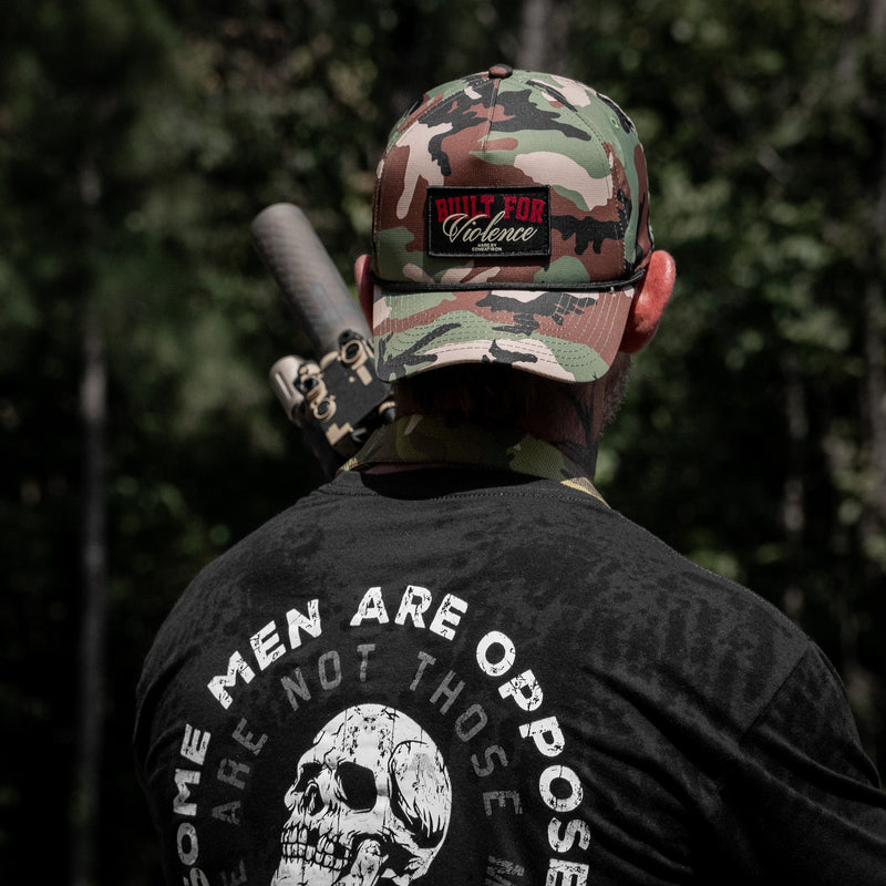 Load image into Gallery viewer, Built For Violence Patch Waterproof Weekender Snapback
