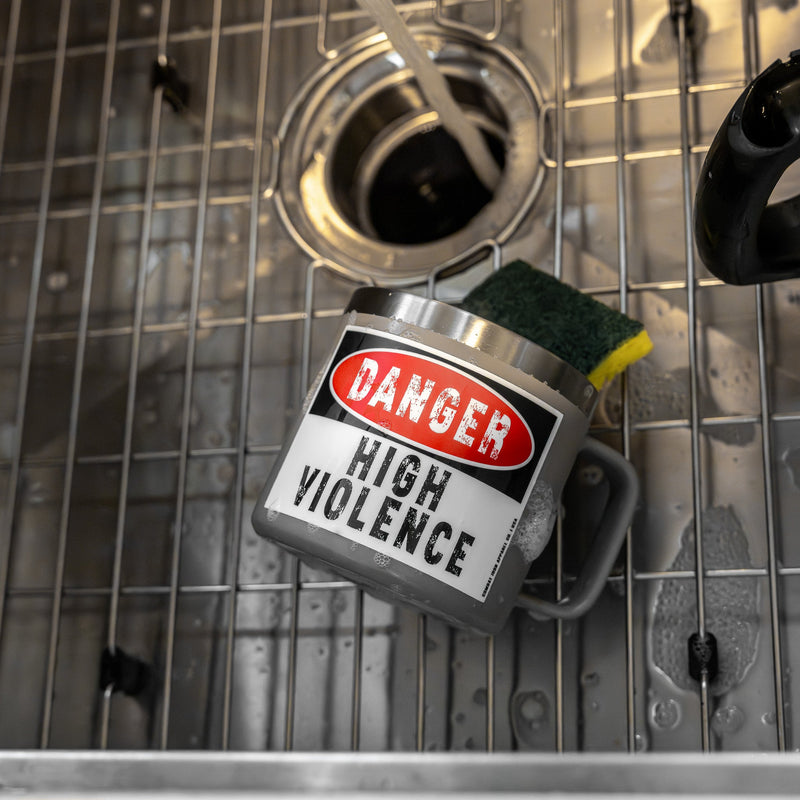 Load image into Gallery viewer, Danger High Violence Decal Sticker
