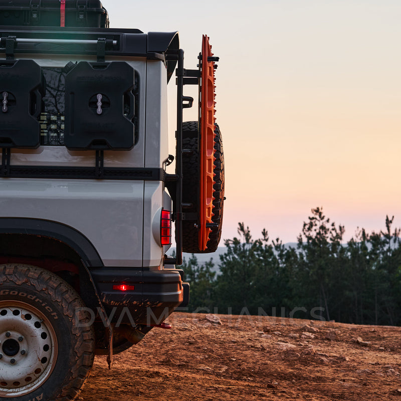 Load image into Gallery viewer, INEOS Grenadier: Ladder-Mounted Recovery Board Carrier – MaxTrax MKII &amp; Lite
