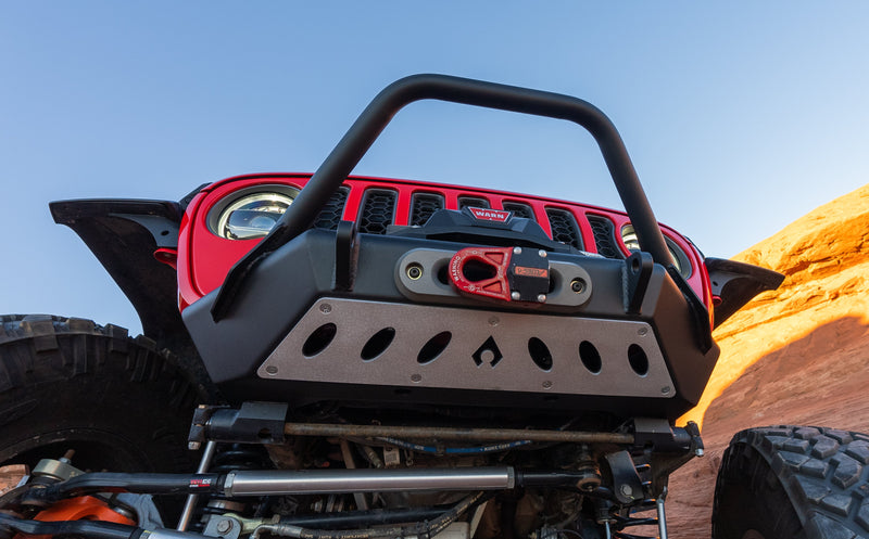Load image into Gallery viewer, JK JL JT HIGH CLEARANCE FRONT BUMPER with HOOP
