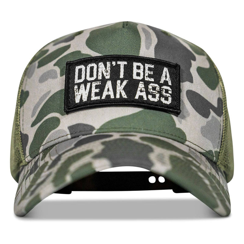 Load image into Gallery viewer, Don&#39;t Be A Weak Ass Patch SnapBack
