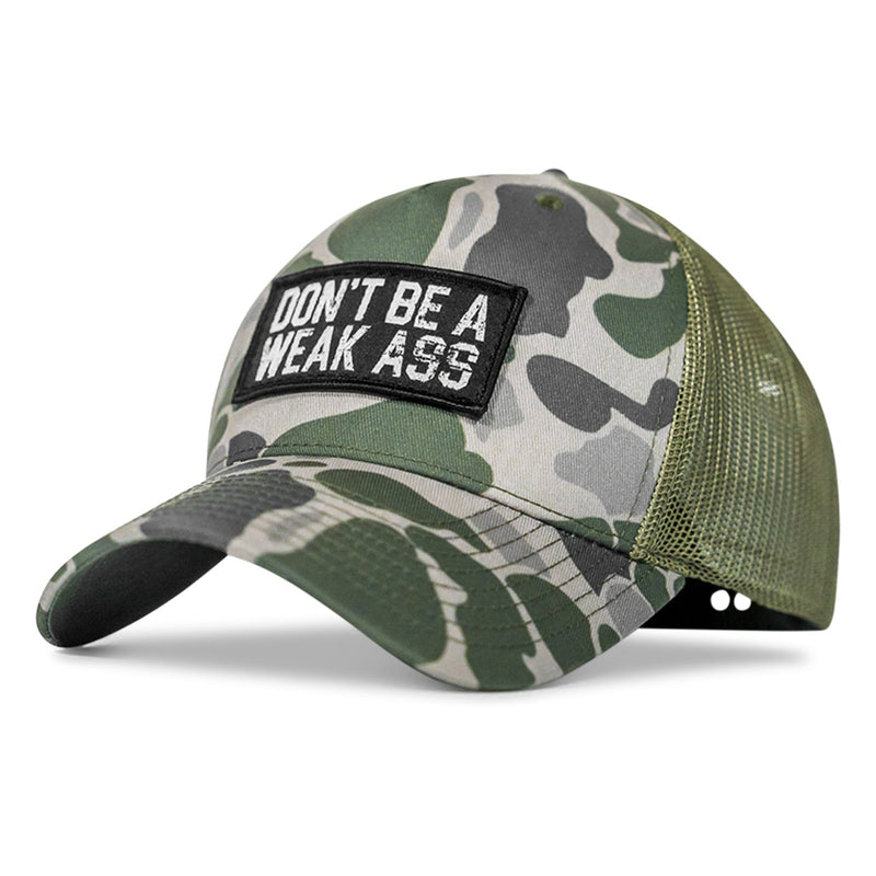 Load image into Gallery viewer, Don't Be A Weak Ass Patch SnapBack
