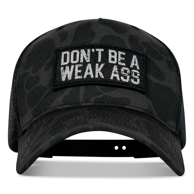 Load image into Gallery viewer, Don&#39;t Be A Weak Ass Patch SnapBack
