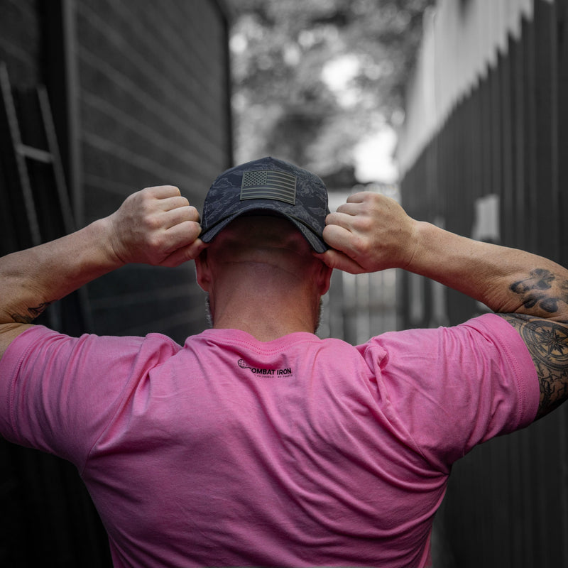 Load image into Gallery viewer, American Flag PVC Patch Waterproof Weekender Snapback
