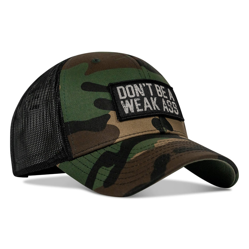 Load image into Gallery viewer, Don&#39;t Be A Weak Ass Patch SnapBack
