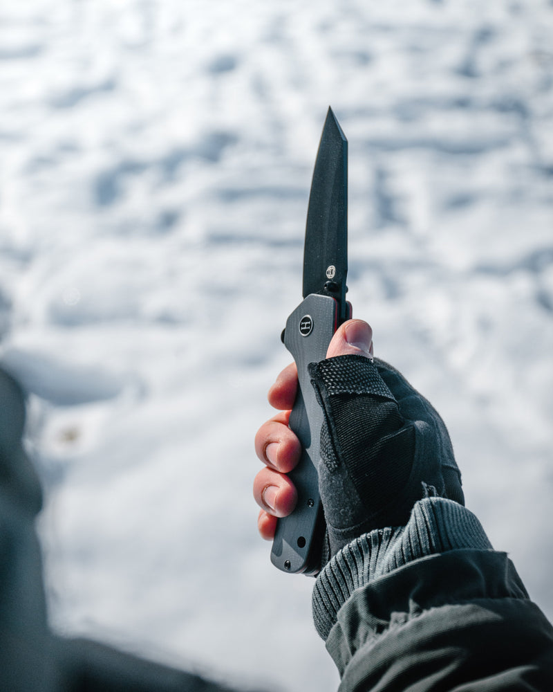 Load image into Gallery viewer, The Clip Point Folding Pocket Knife Giftset for Men and Women (Black and Orange)
