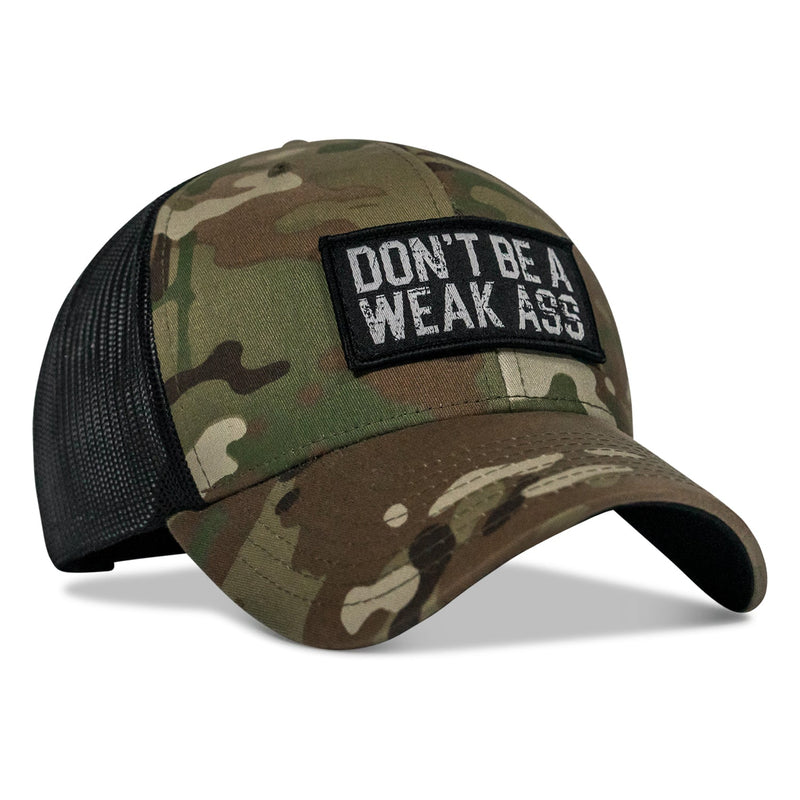 Load image into Gallery viewer, Don&#39;t Be A Weak Ass Patch SnapBack
