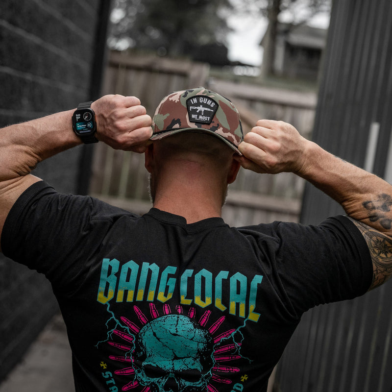 Load image into Gallery viewer, In Guns We Must Patch Weekender Snapback
