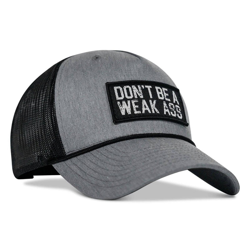 Load image into Gallery viewer, Don&#39;t Be A Weak Ass Patch Rope Snapback
