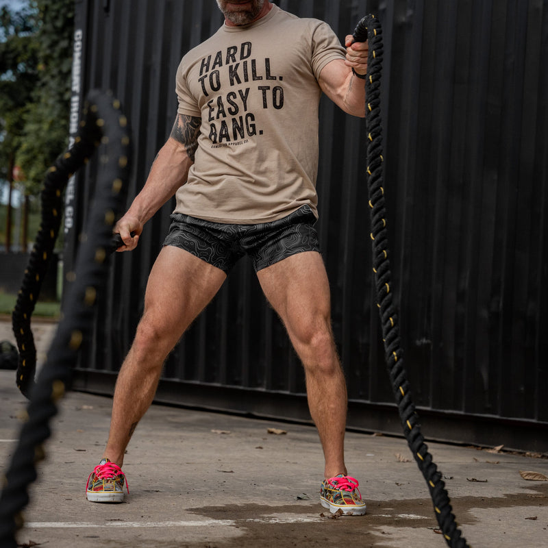 Load image into Gallery viewer, Hard to Kill. Easy to Bang. Men's T-Shirt
