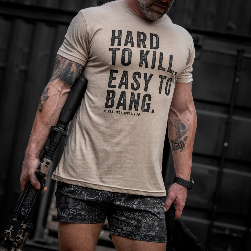 Load image into Gallery viewer, Hard to Kill. Easy to Bang. Men's T-Shirt

