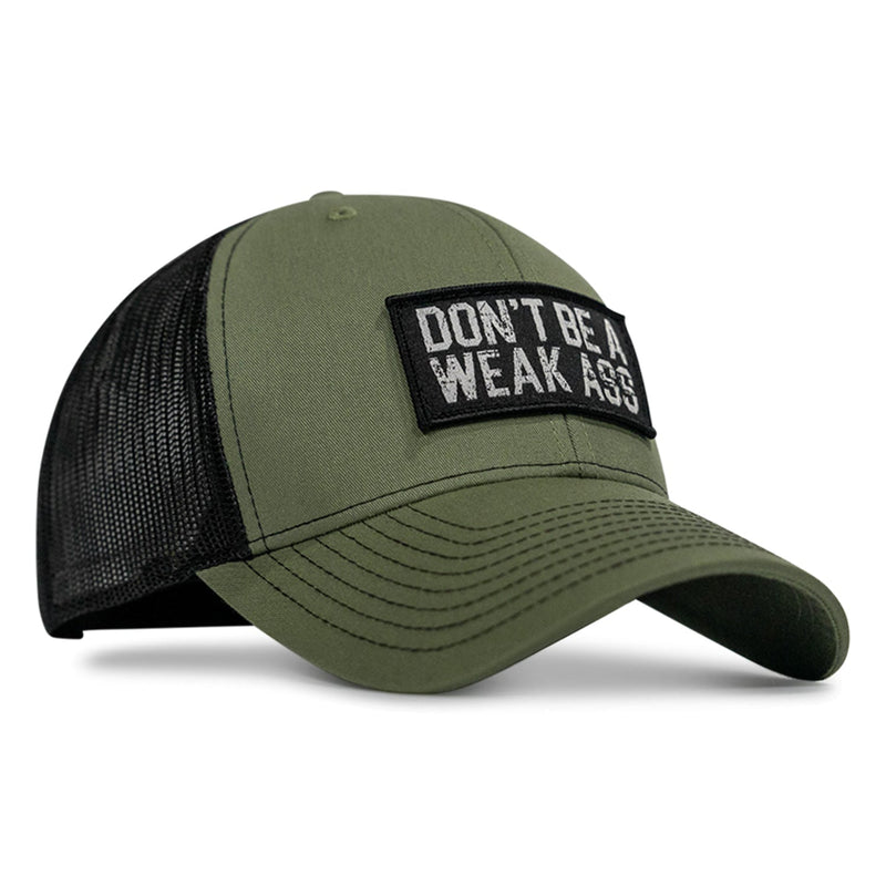 Load image into Gallery viewer, Don't Be A Weak Ass Patch SnapBack
