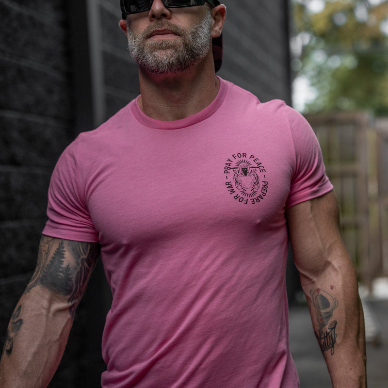 Load image into Gallery viewer, Pray For Peace. Prepare For War. Men&#39;s T-Shirt
