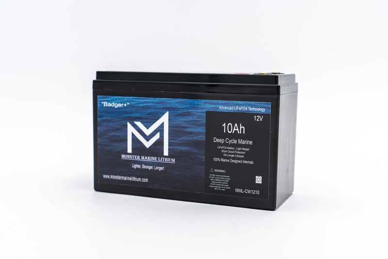 Load image into Gallery viewer, 12v 10Ah Monster Marine Lithium Deep Cycle
