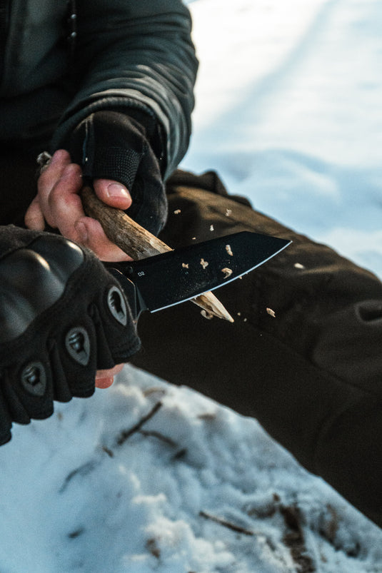 The Clip Point Folding Pocket Knife Giftset for Men and Women (Grey and Red)