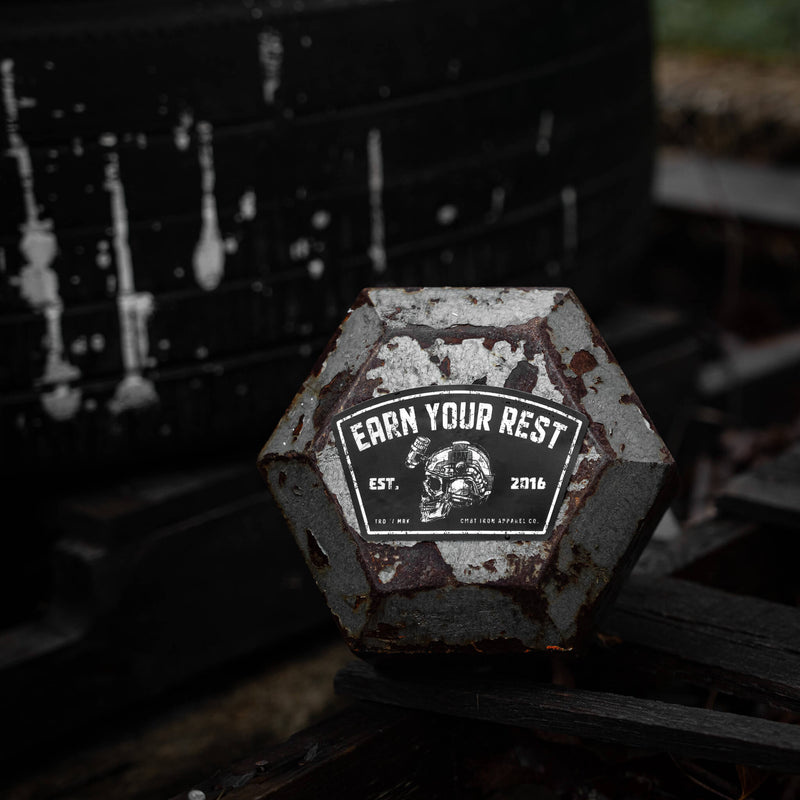 Load image into Gallery viewer, Earn Your Rest Decal

