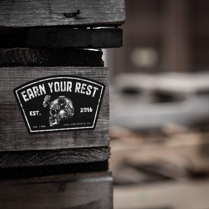 Load image into Gallery viewer, Earn Your Rest Decal
