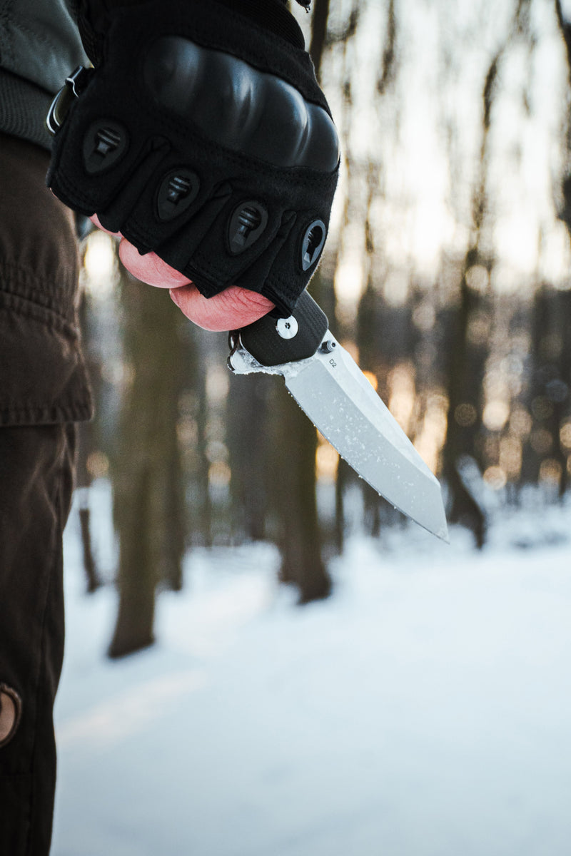 Load image into Gallery viewer, The Clip Point Folding Pocket Knife Giftset for Men and Women (Silver and Black)
