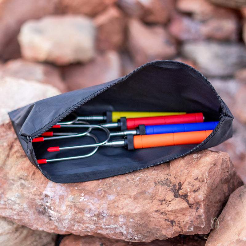 Load image into Gallery viewer, Telescoping Campfire Weenie Roasters - 4 Pack
