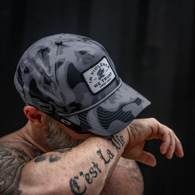 Load image into Gallery viewer, In Violence We Trust Patch Weekender Snapback
