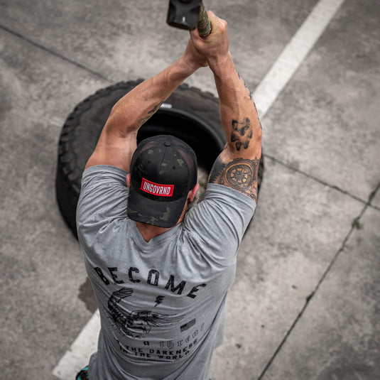 Become A Threat To The Darkness Men's T-Shirt