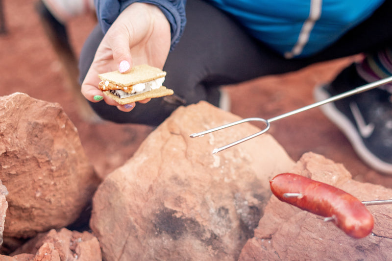 Load image into Gallery viewer, Telescoping Campfire Weenie Roasters - 4 Pack
