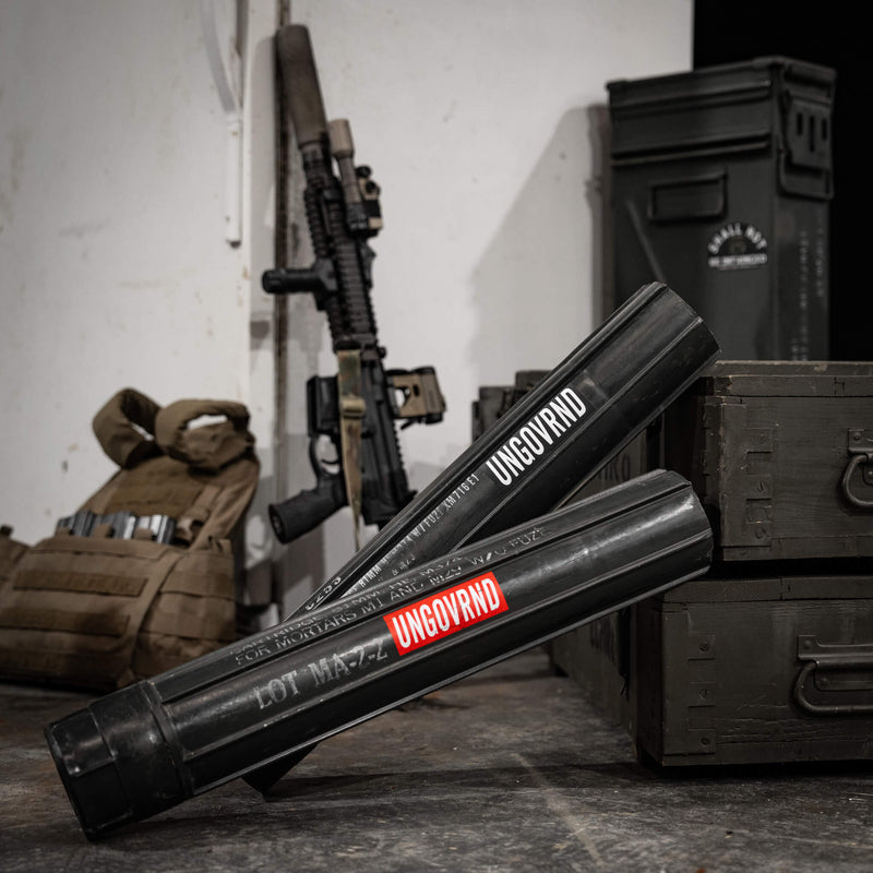 Load image into Gallery viewer, Ungovrnd Distressed Red Decal
