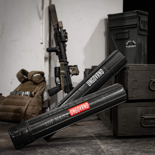 Ungovrnd Distressed Red Decal