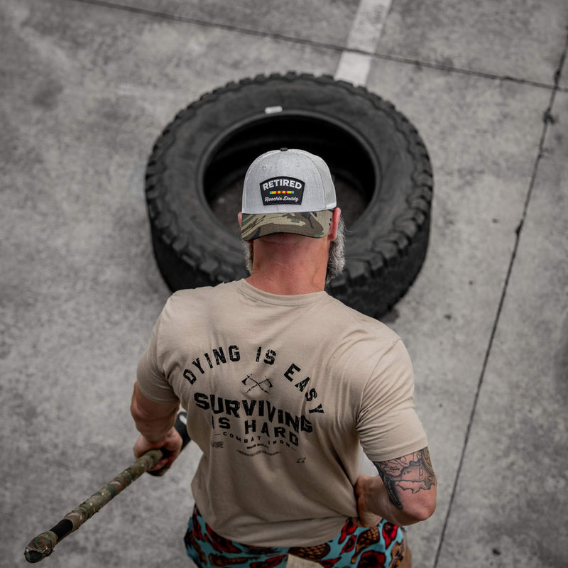 Load image into Gallery viewer, Retired Hoochie Daddy Ribbons Patch Original Ripstop Snapback Hat

