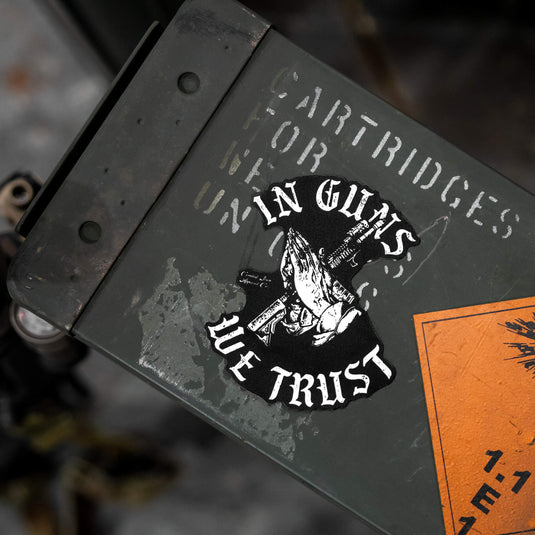 In Guns We Trust Decal