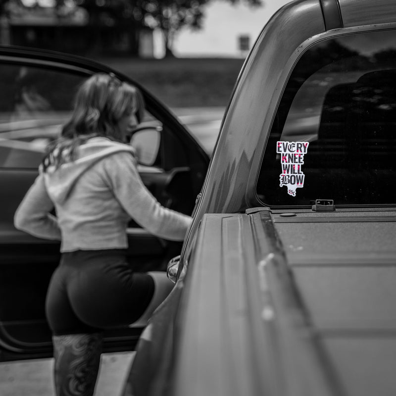 Load image into Gallery viewer, Every Knee Will Bow Decal
