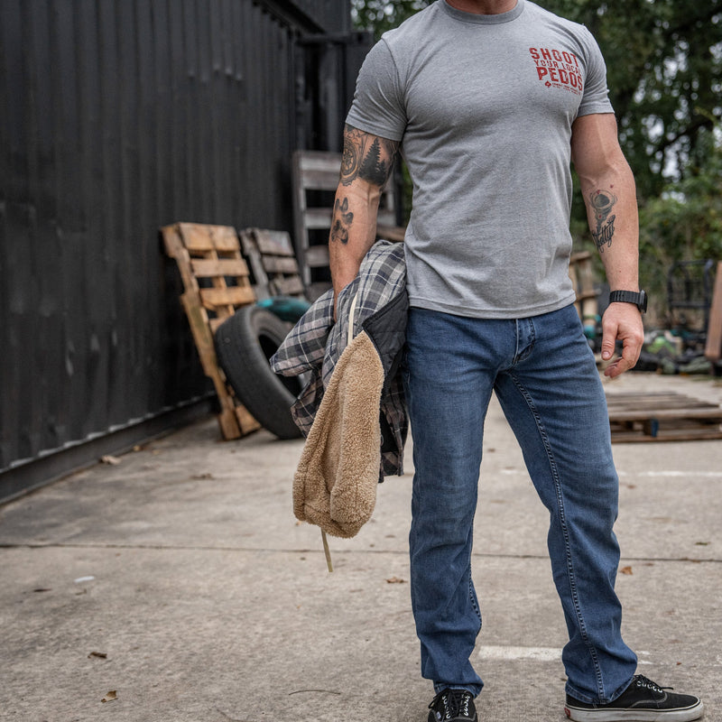 Load image into Gallery viewer, Shoot Your Local Pedos Men&#39;s T-Shirt
