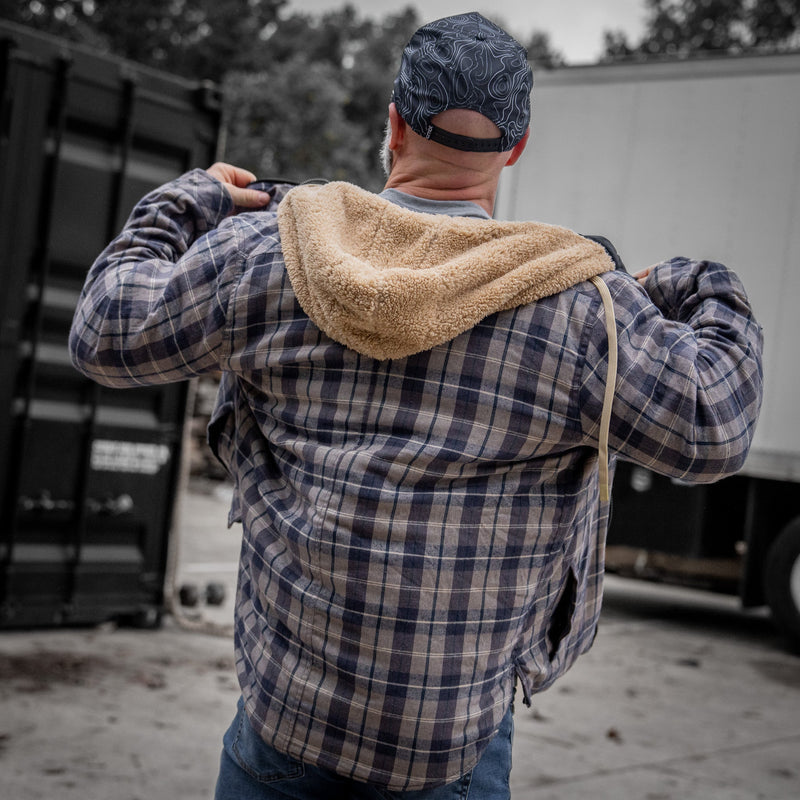 Load image into Gallery viewer, Frontier Zip Flannel Jacket
